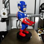 Captan America PS5 - XBOX Oyun Konsolu Tutucağı 3