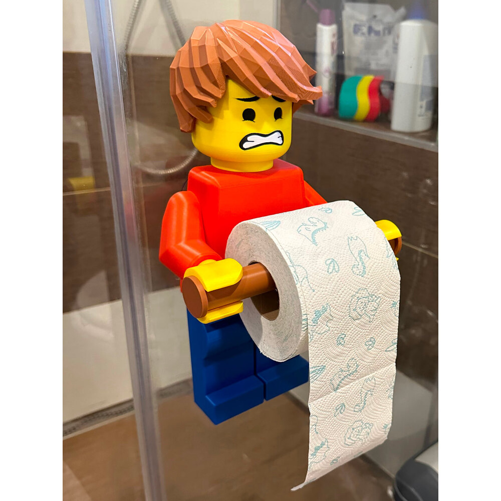 Lego Man Tuvalet Kağıdı Tutucağı 2 Lego Man Tuvalet Kağıdı Tutucağı 2