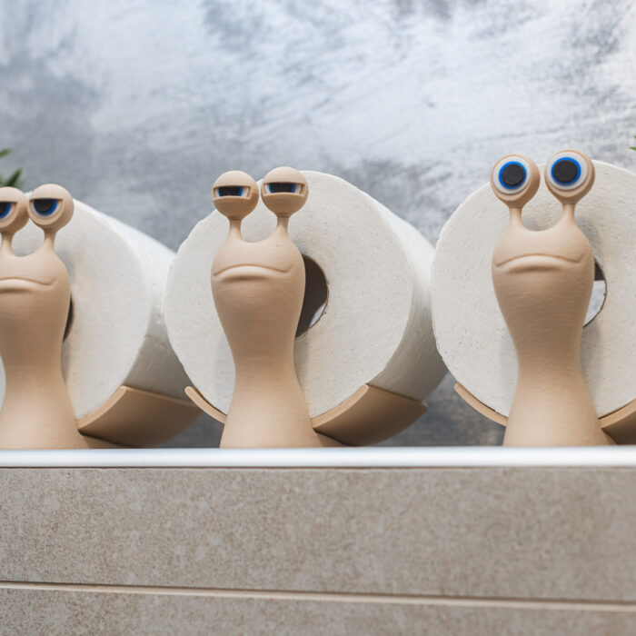 Sülüklü Tuvalet Kağıt Koyacağı - Slugger- Toilet paper holder
