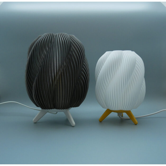 The Striped Swirl Lamp 1