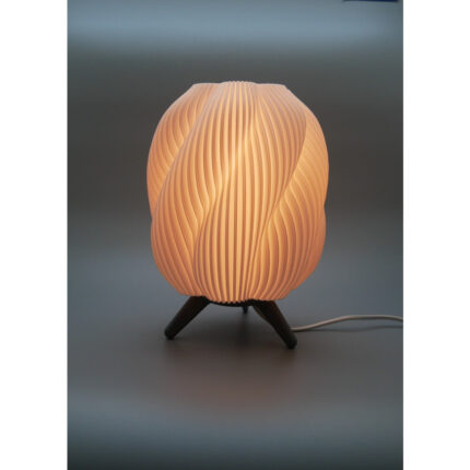 The Striped Swirl Lamp